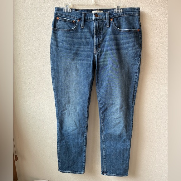 EUC Madewell Tomboy Straight Jeans (Size:30) - Picture 3 of 9